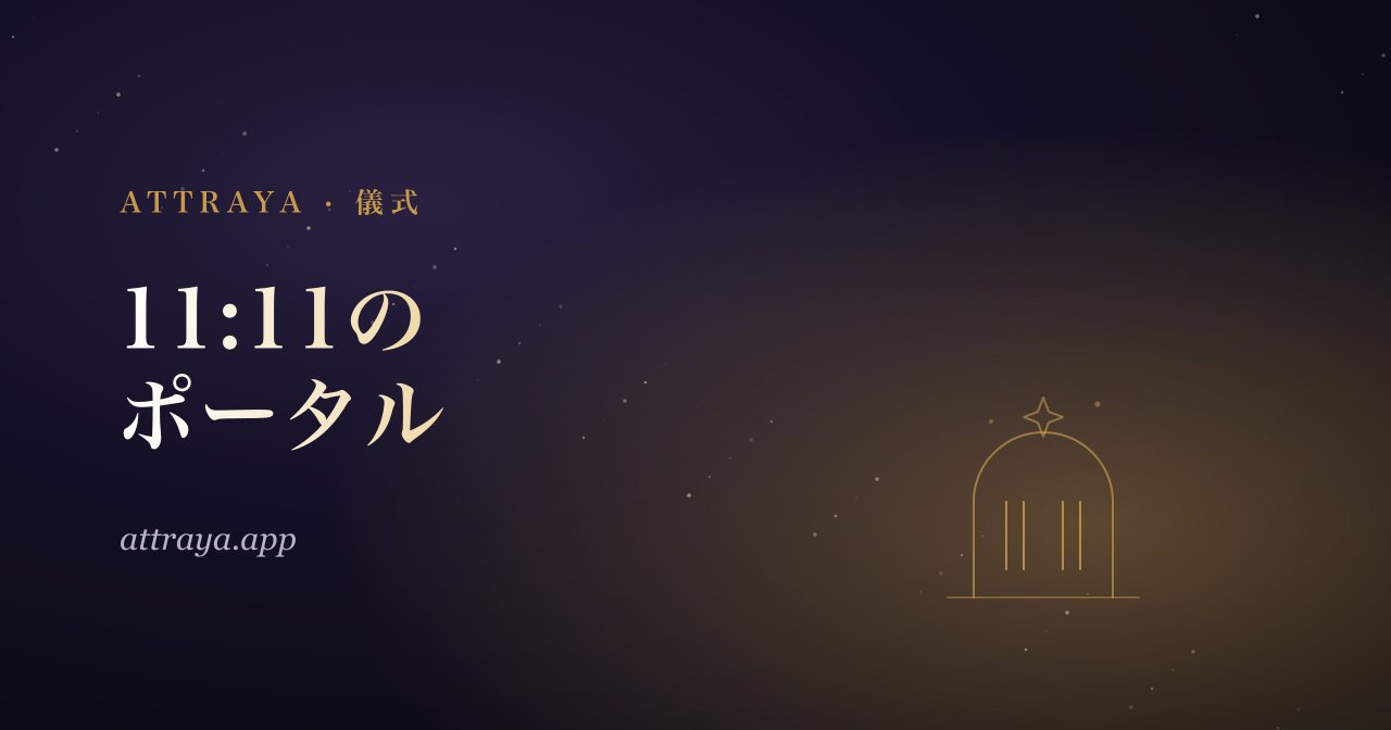 11:11のポータル