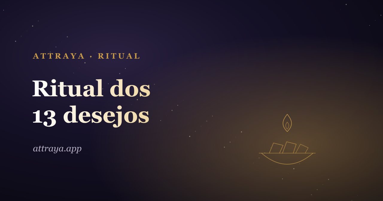 Ritual dos 13 desejos