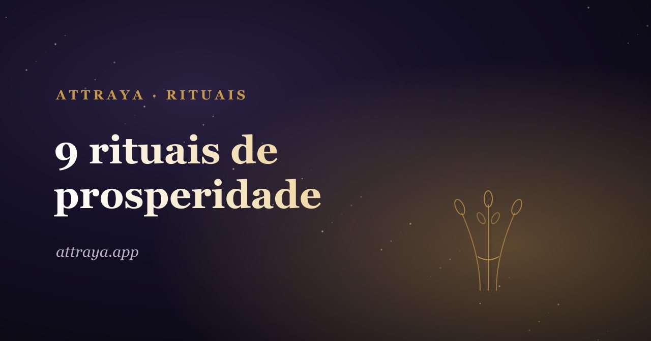 Rituais de prosperidade