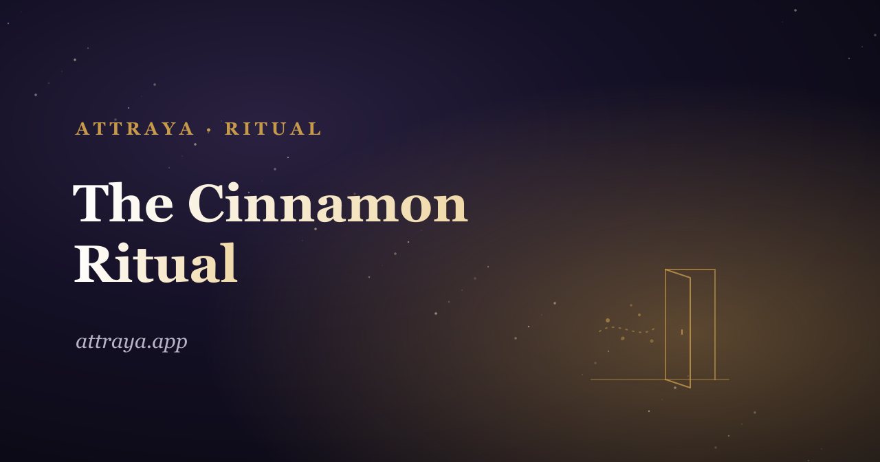 Cinnamon Ritual