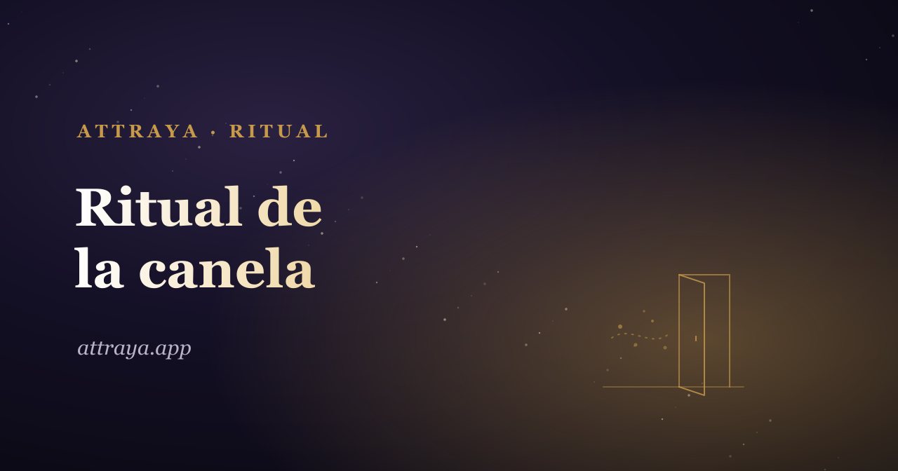 Ritual de la canela