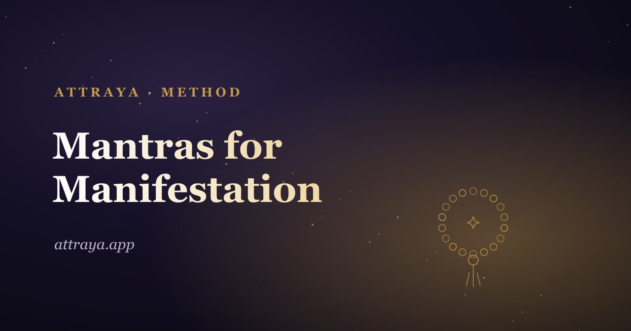 Mantras for Manifestation
