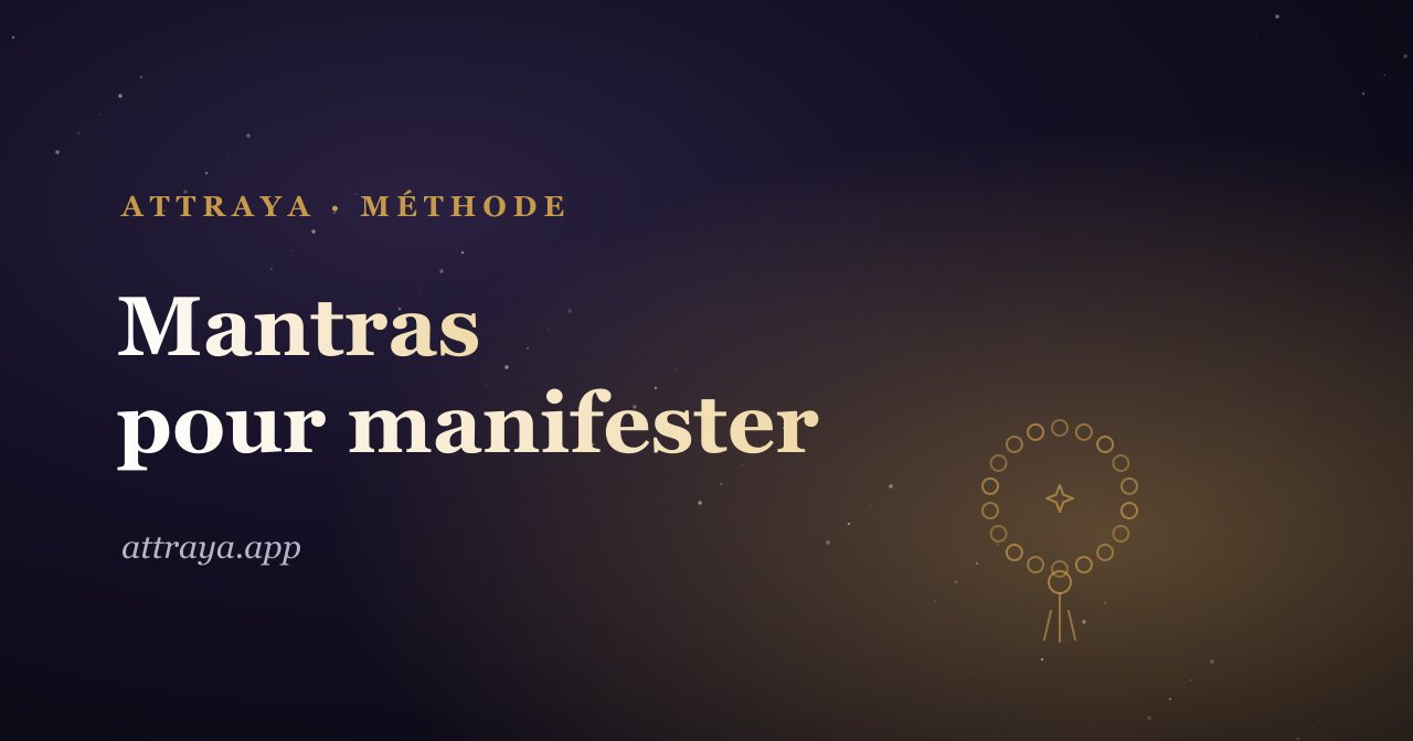 Mantras pour manifester