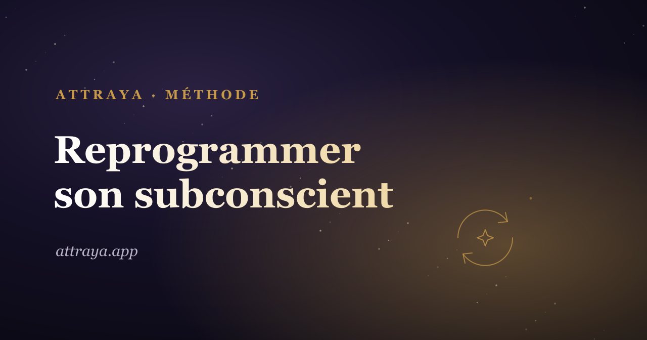 Reprogrammer son subconscient