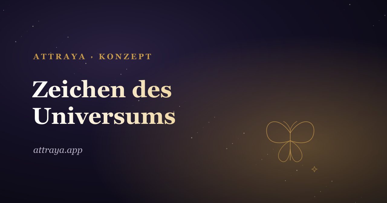 Zeichen des Universums