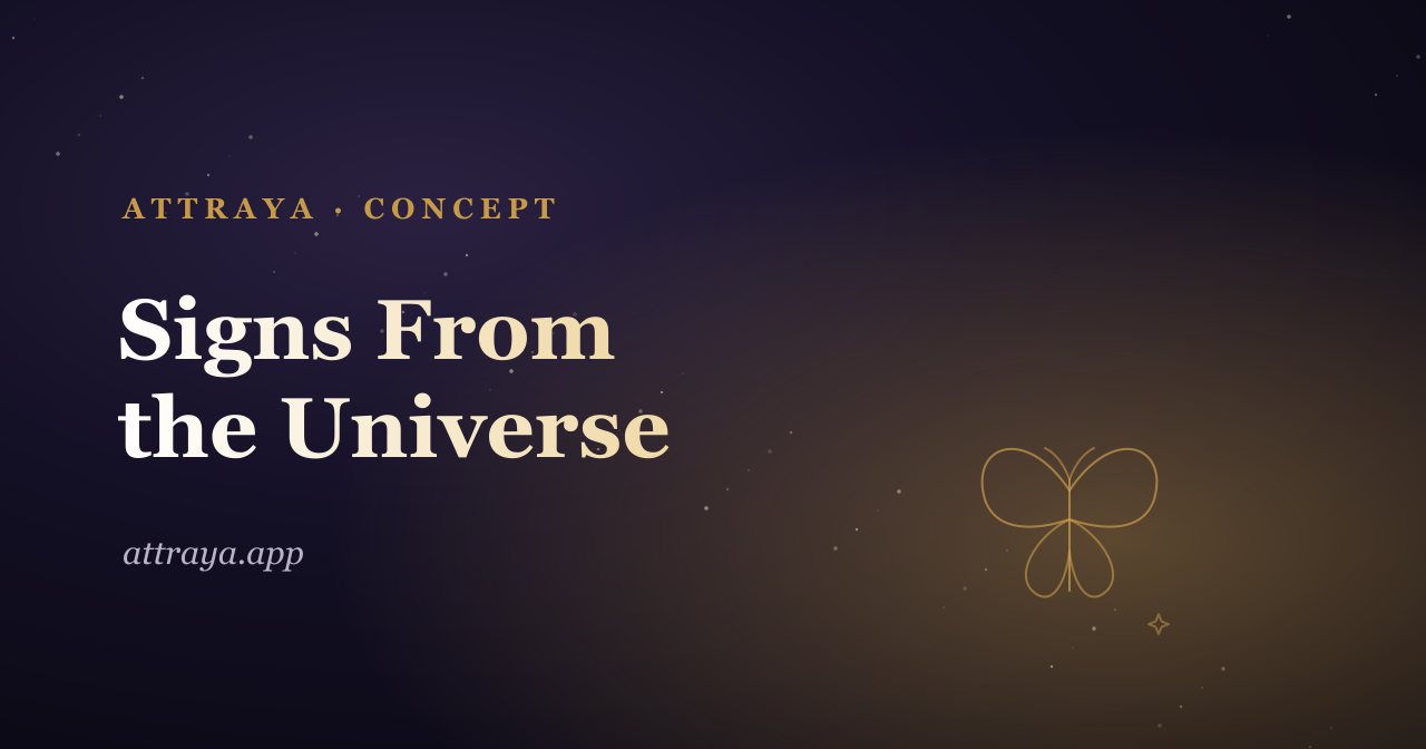 Signs From the Universe