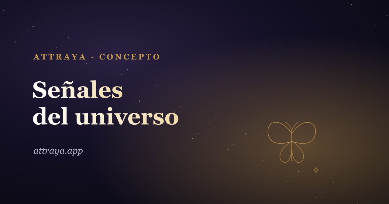 Señales del universo