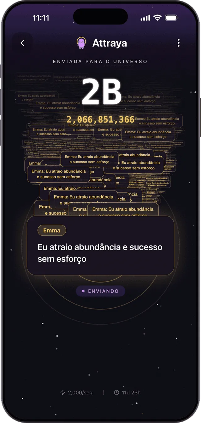 Nossos servidores repetem seus desejos, 24h por dia